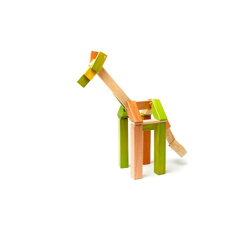 Tegu - 42 - Piece Set Magnetic Wooden Blocks Tegu Classics