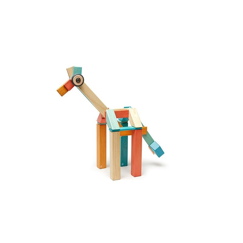Tegu - 42 - Piece Set Magnetic Wooden Blocks Tegu Classics