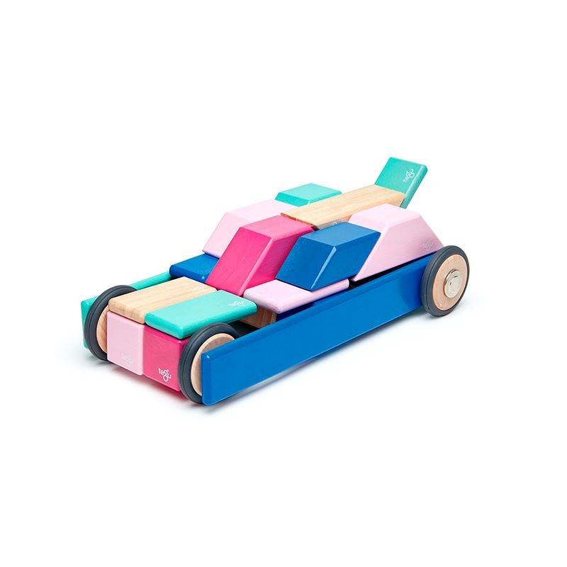 Tegu - 42 - Piece Set Magnetic Wooden Blocks Tegu Classics