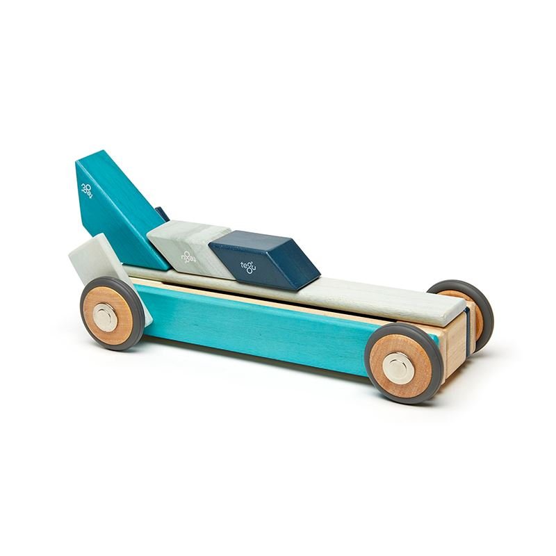 Tegu - 42 - Piece Set Magnetic Wooden Blocks Tegu Classics