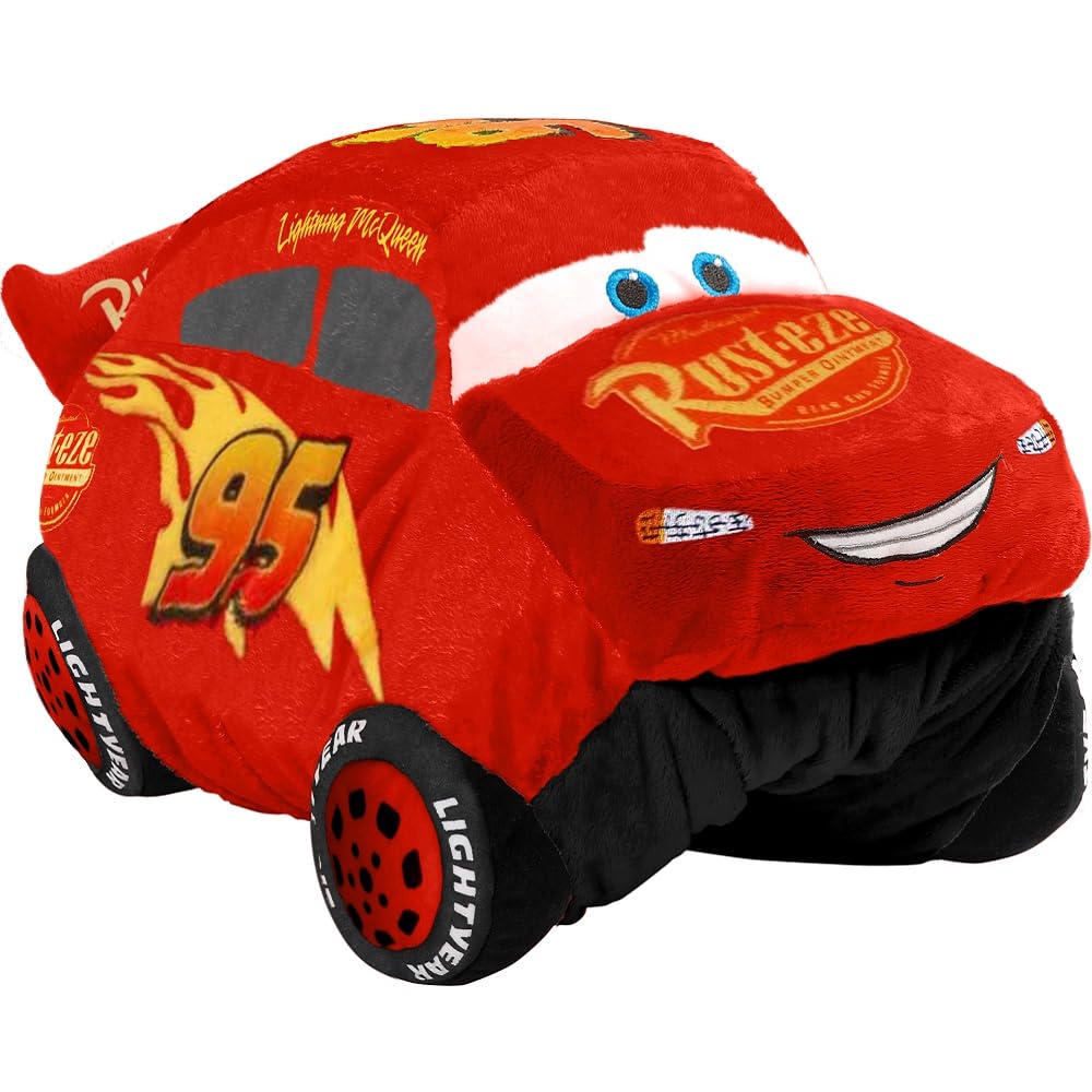 Pillow Pets Cars Lightning McQueen | Plush Pillow for Kids – TOYCYCLE