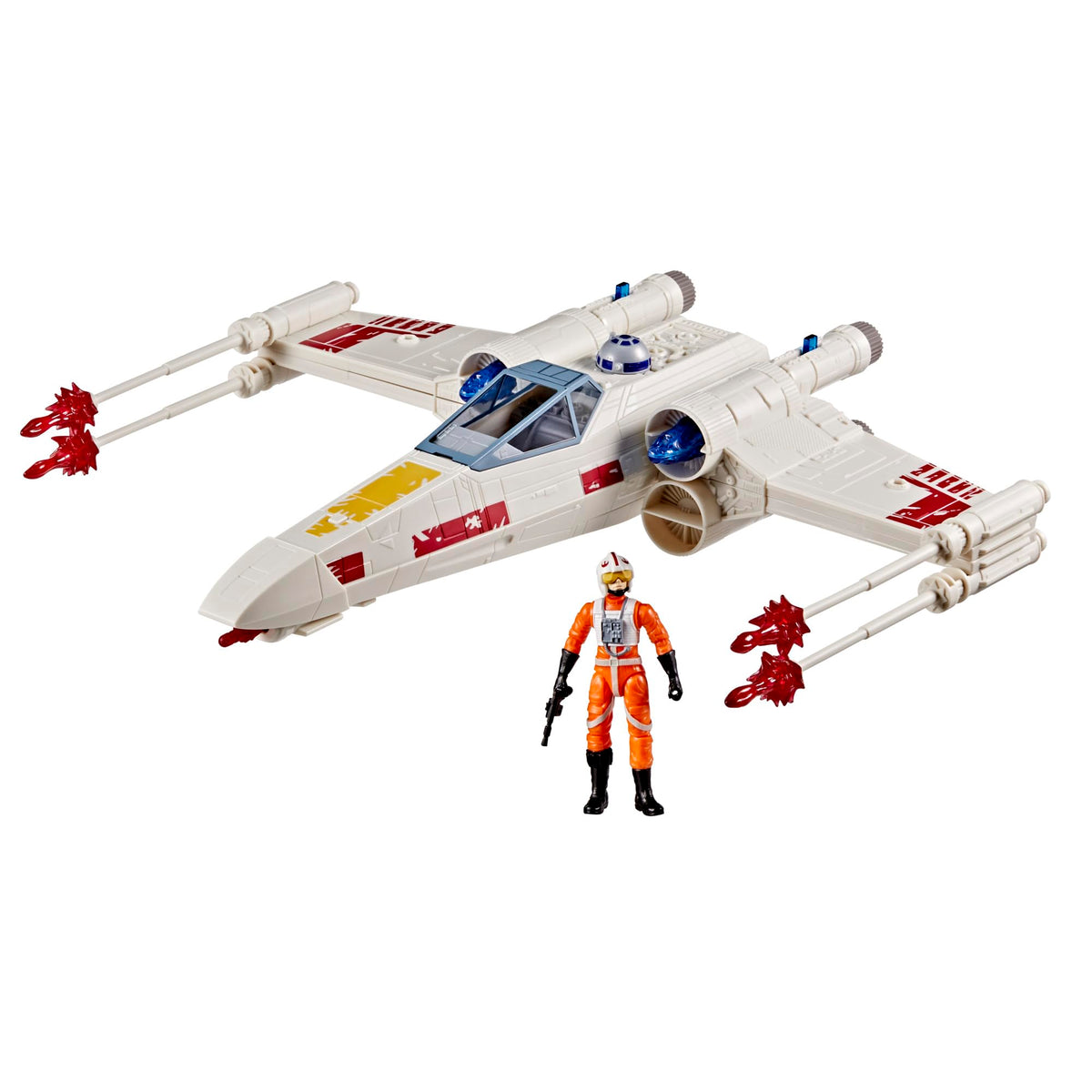 Star Wars Epic World of Action Luke's Force Strike X-Wing G0768