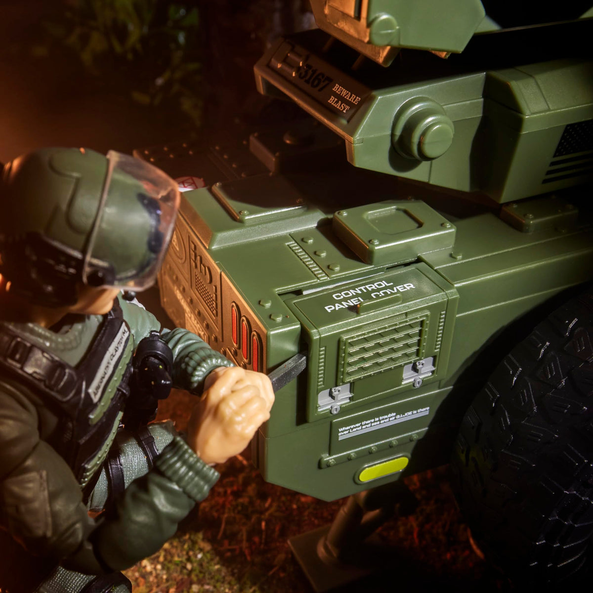 G.I. Joe Classified Series #182 Hawk with M.M.S. Vehicle G1229