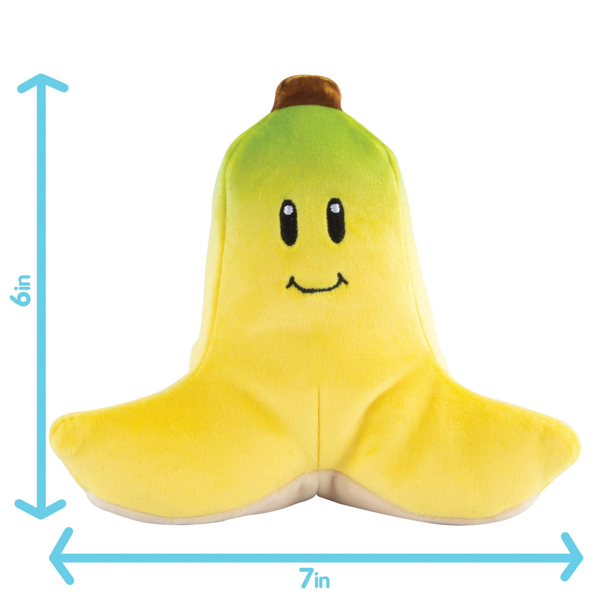 Club Mocchi Mocchi Mario Kart Banana Plush 6 Inch T12703