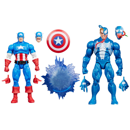 Marvel Legends Gamerverse Captain America vs Venom 2-Pack G0622