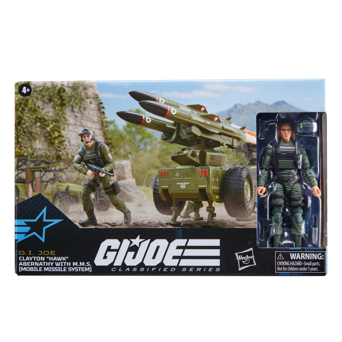 G.I. Joe Classified Series #182 Hawk with M.M.S. Vehicle G1229