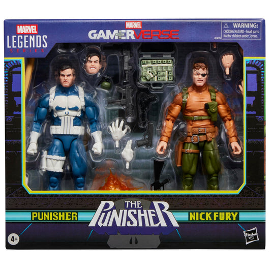 Marvel Legends Gamerverse Punisher & Nick Fury 2-Pack G1871