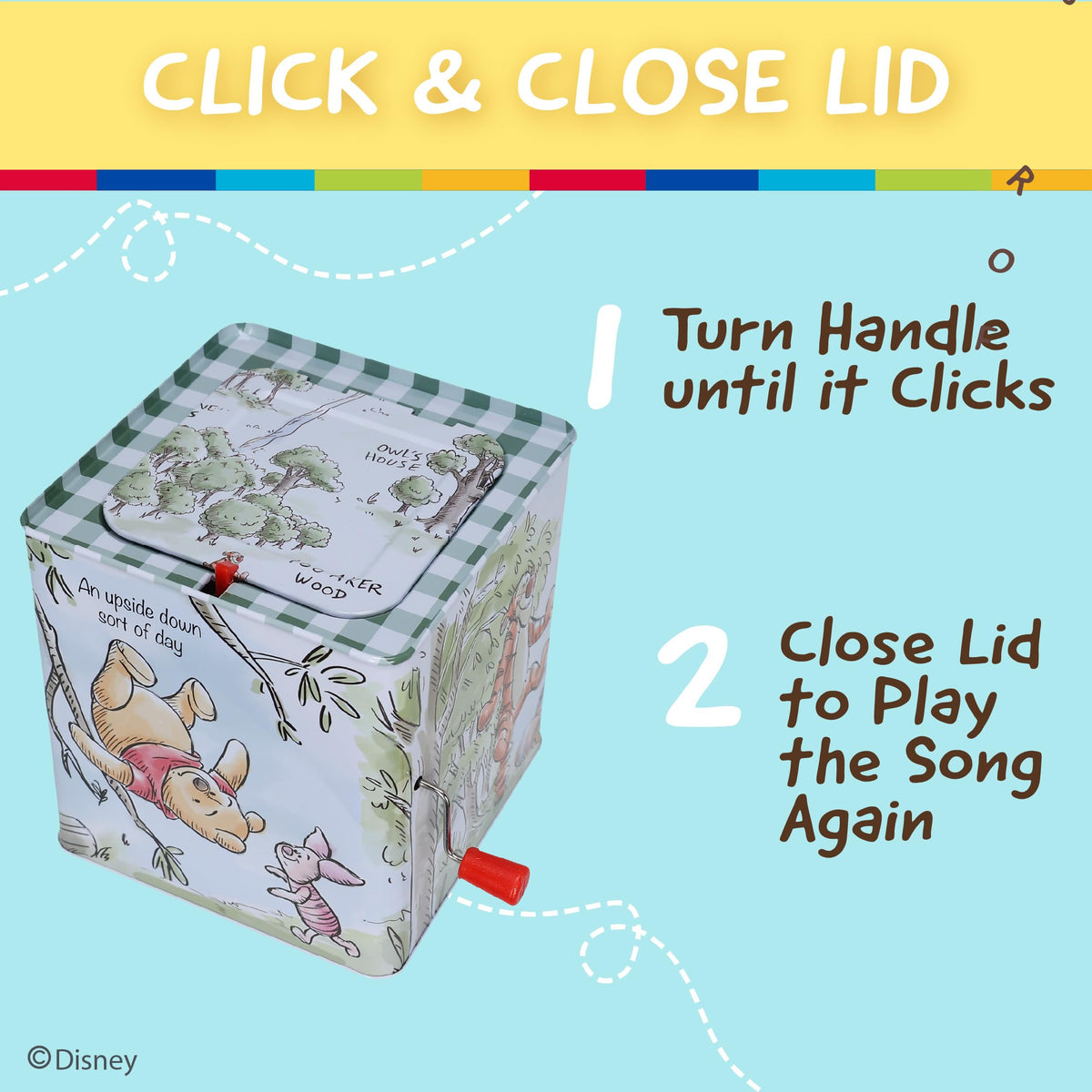 Kids Preferred Disney Baby Winnie the Pooh Jack-in-the-Box