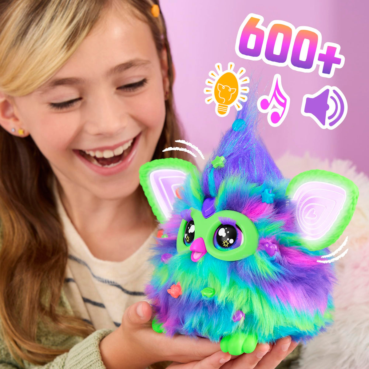 Furby Galaxy Edition Glow in the Dark Interactive Plush F8901
