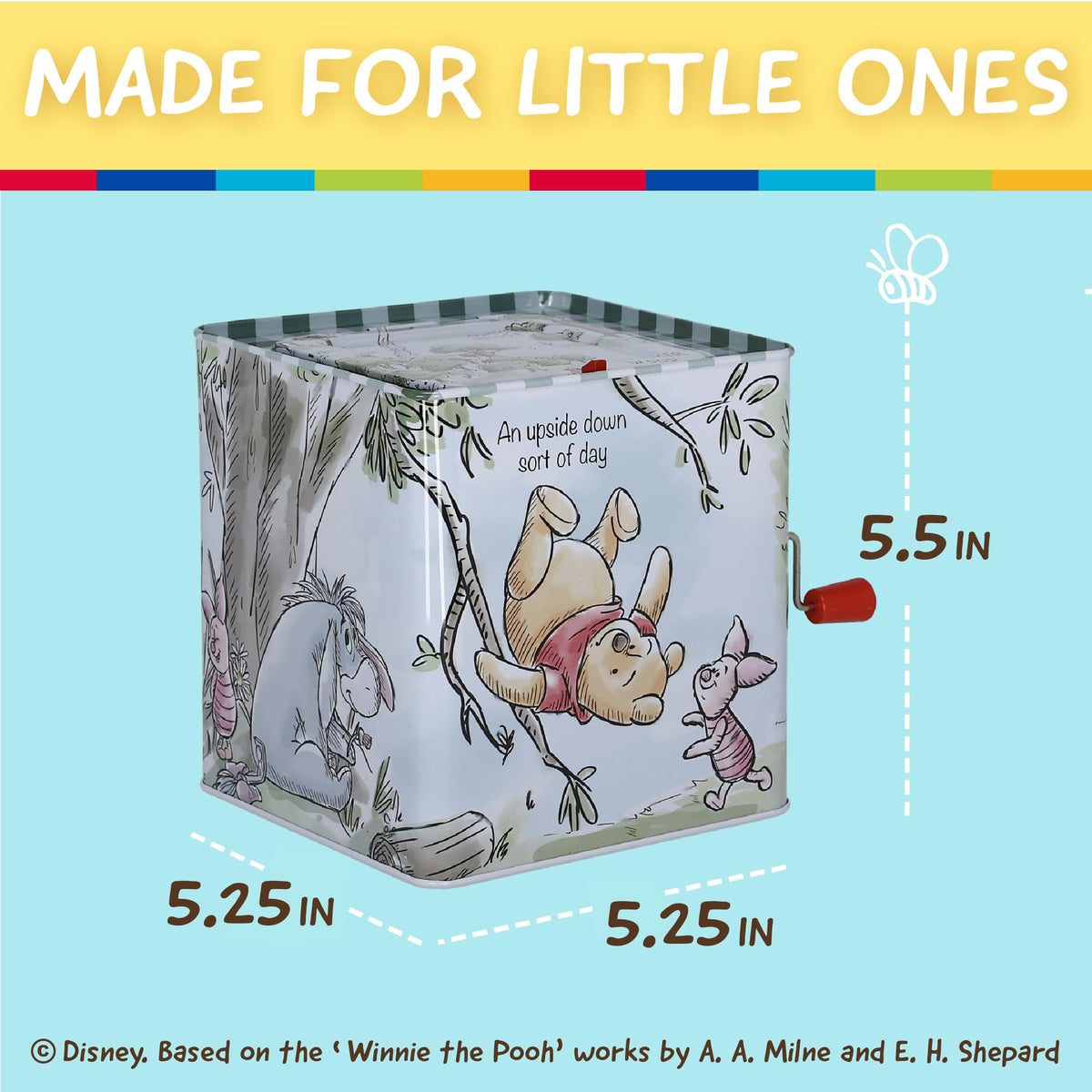 Kids Preferred Disney Baby Winnie the Pooh Jack-in-the-Box