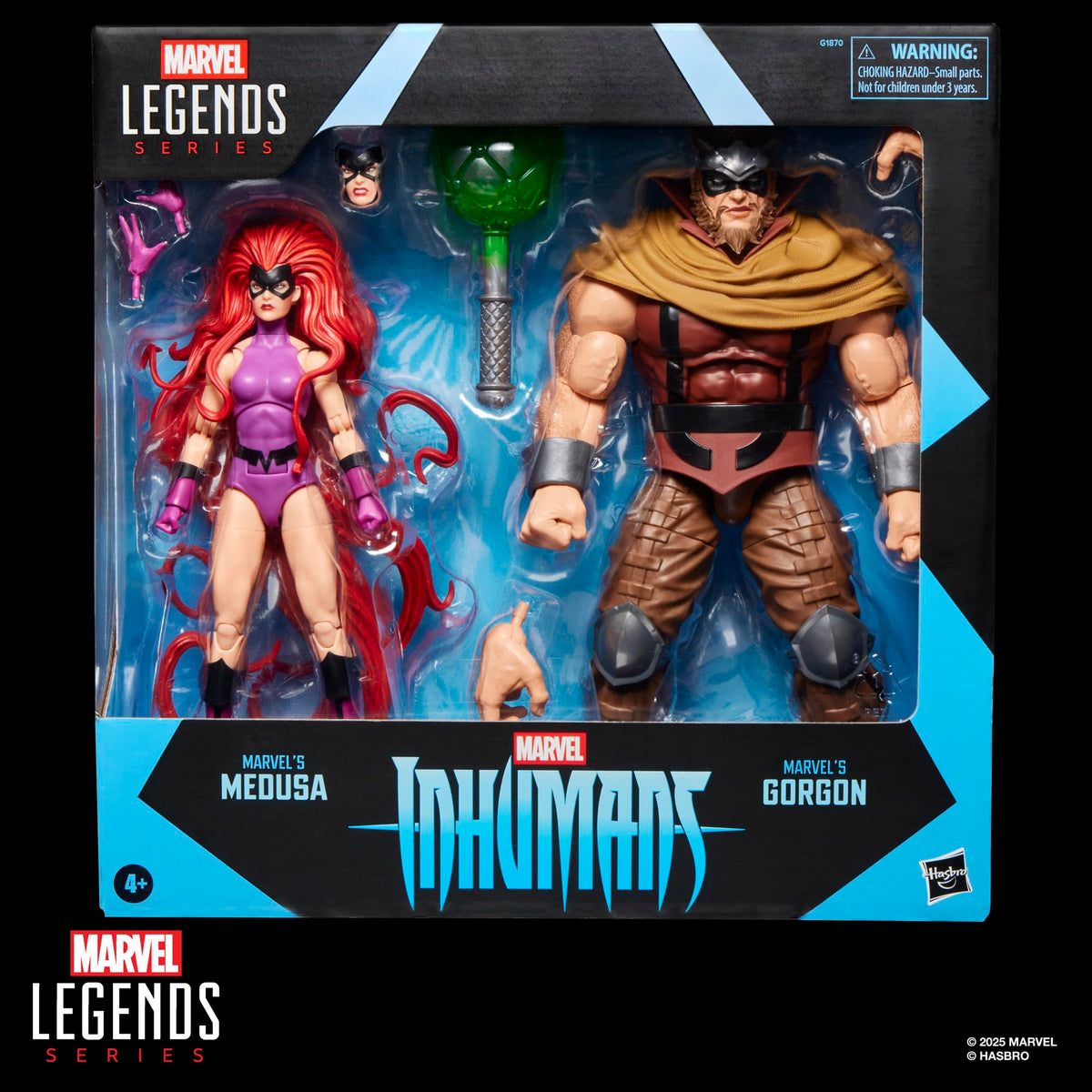 Marvel Legends Inhumans Medusa & Gorgon Two-Pack G1870