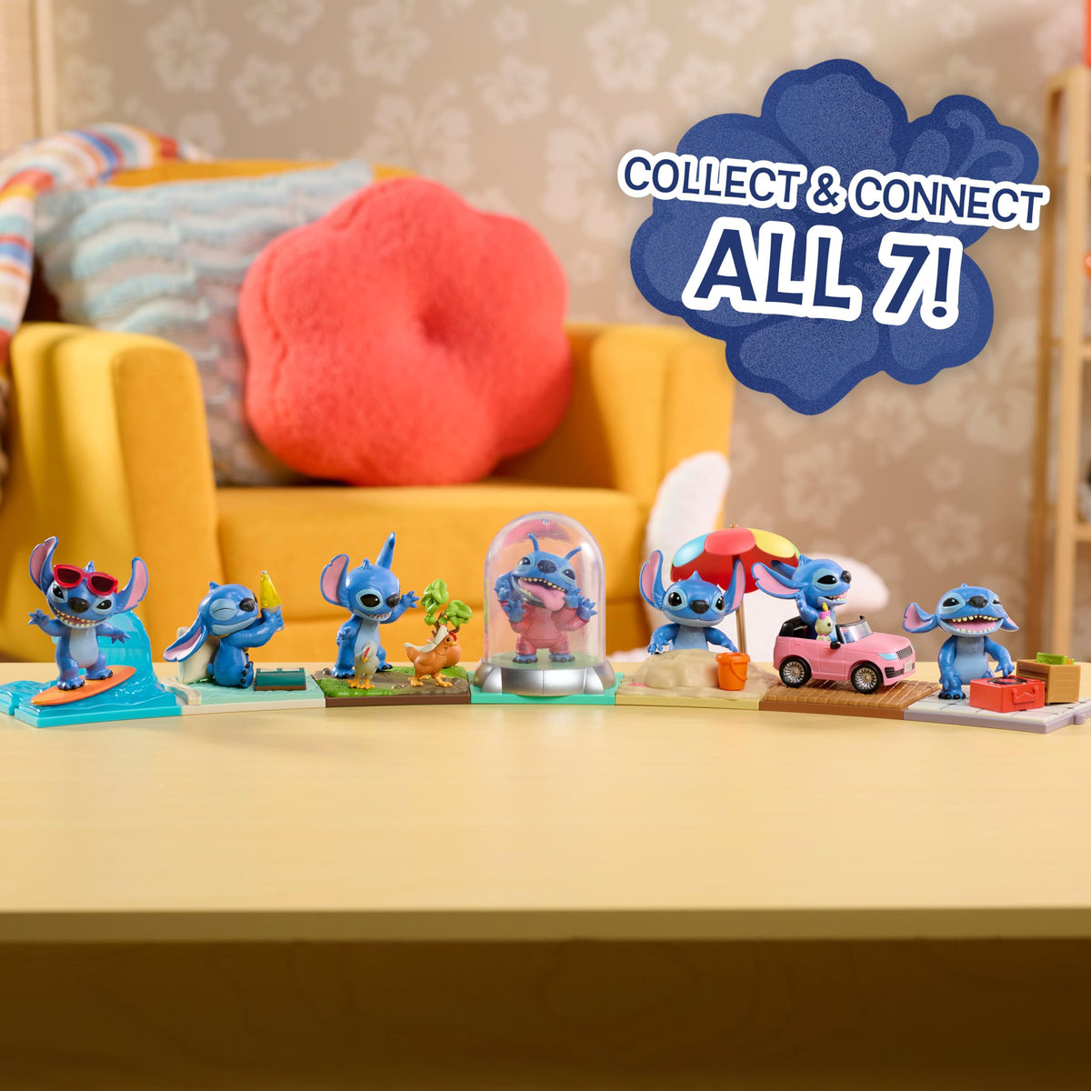 Just Play Disney Stitch Live-Action Movie Time 3-inch Figure 46109