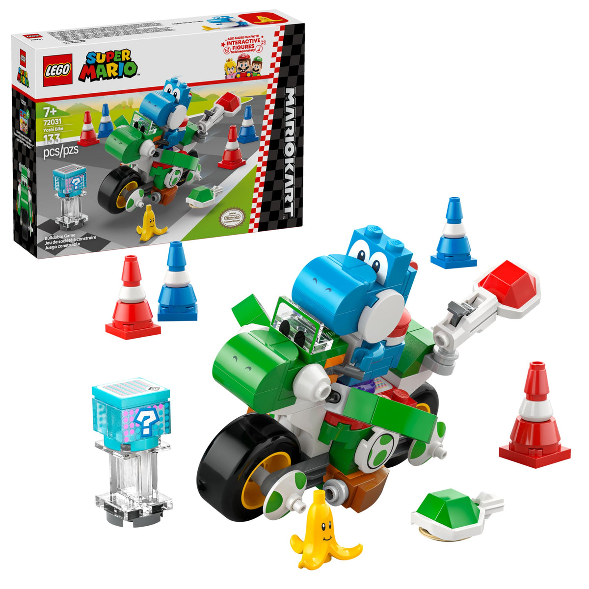 LEGO Super Mario Mario Kart Yoshi Bike 72031