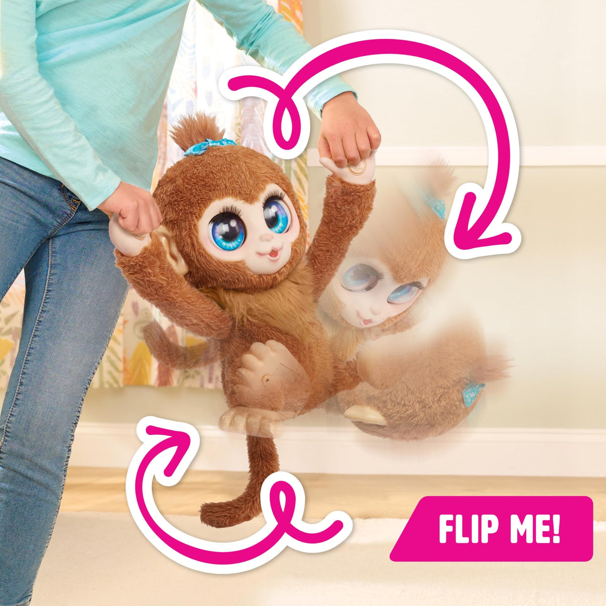 FurReal Peanut the Playful Monkey Interactive Plush 28128