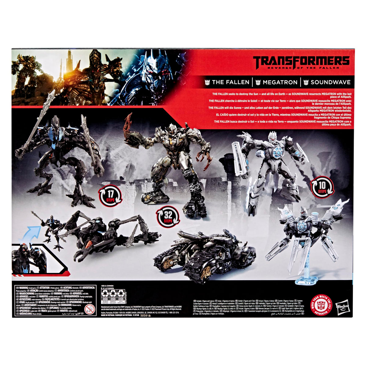 Transformers Studio Series Revenge of the Fallen 3-Pack G1381