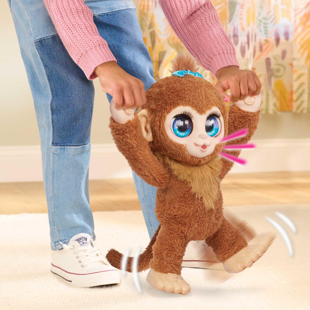 FurReal Peanut the Playful Monkey Interactive Plush 28128