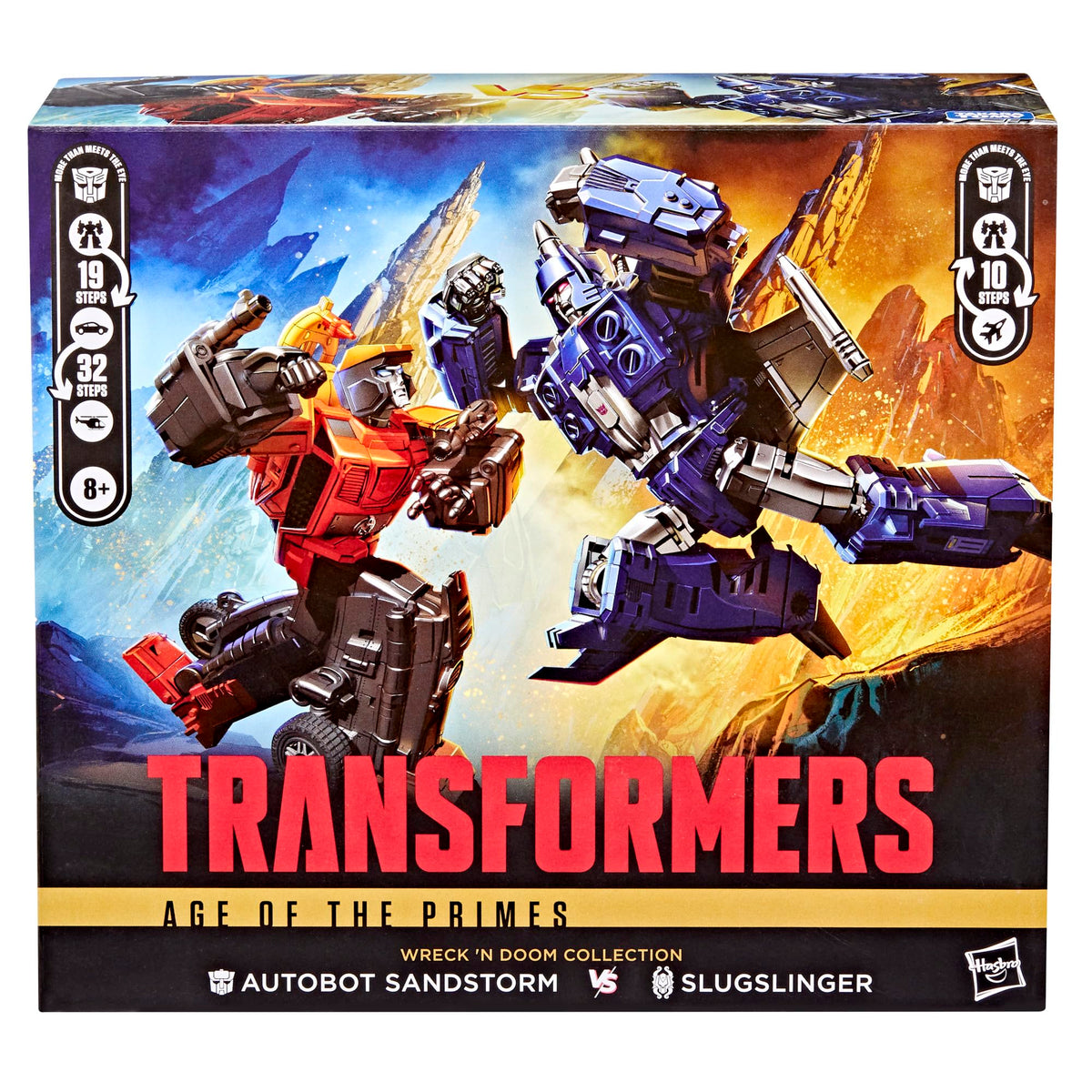 Transformers Age of the Primes Sandstorm & Slugslinger 2-Pack G1380