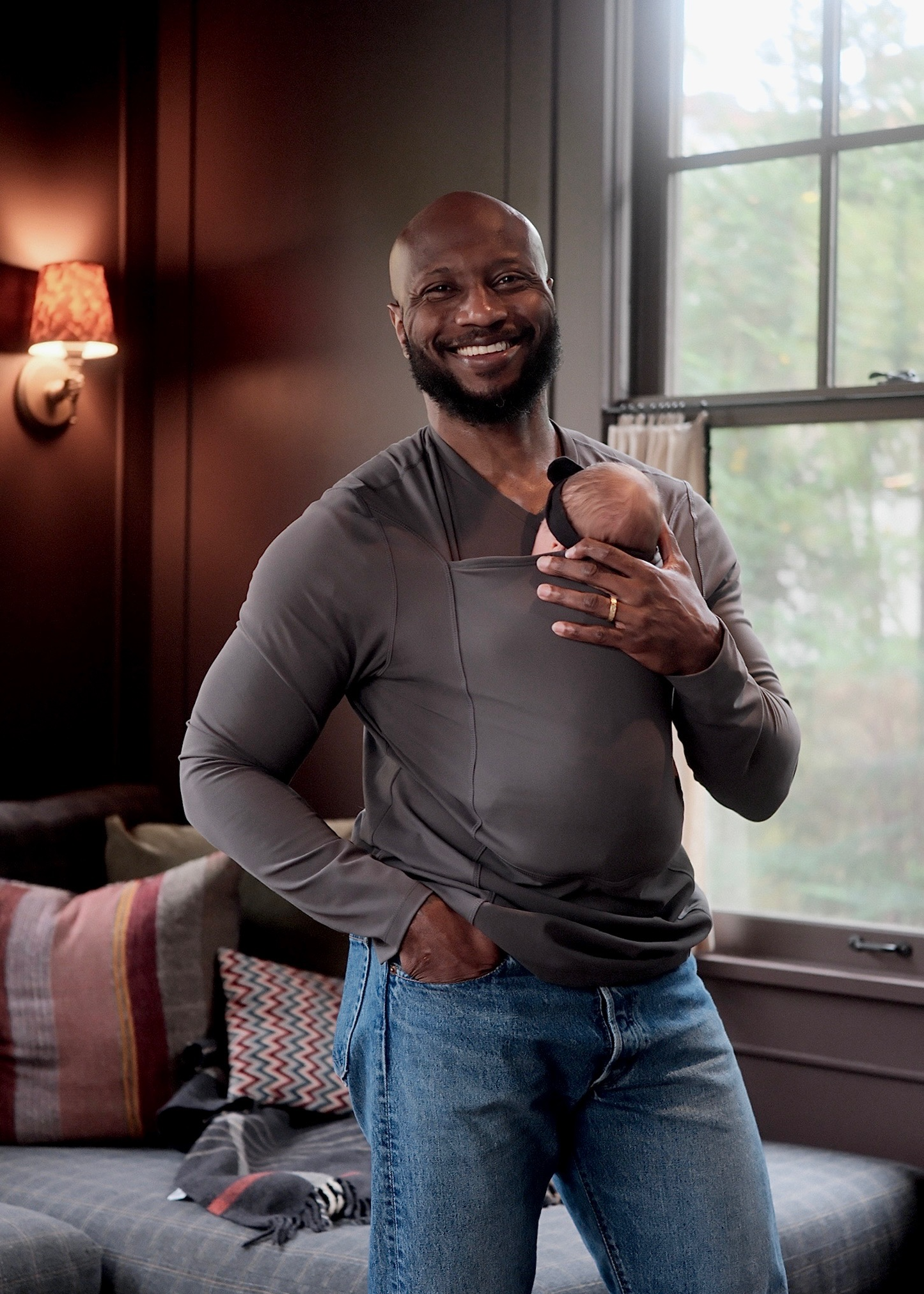 Lalabu Dad Shirt | Gray