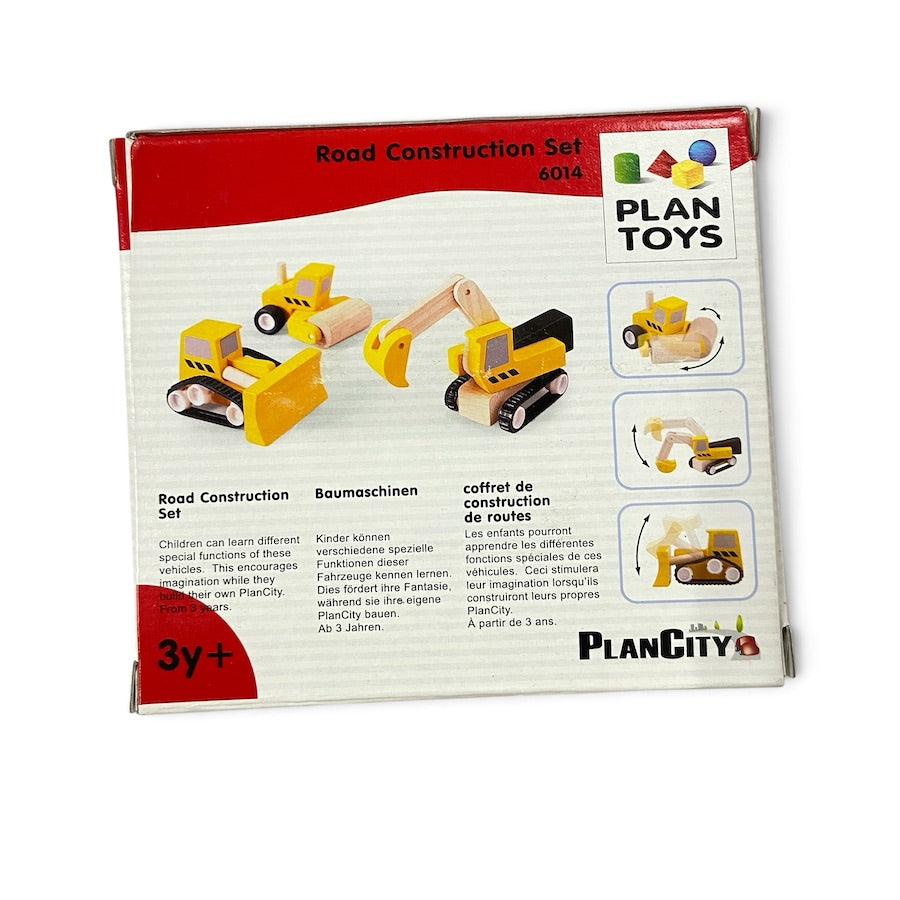 PlanToys Road Construction Set