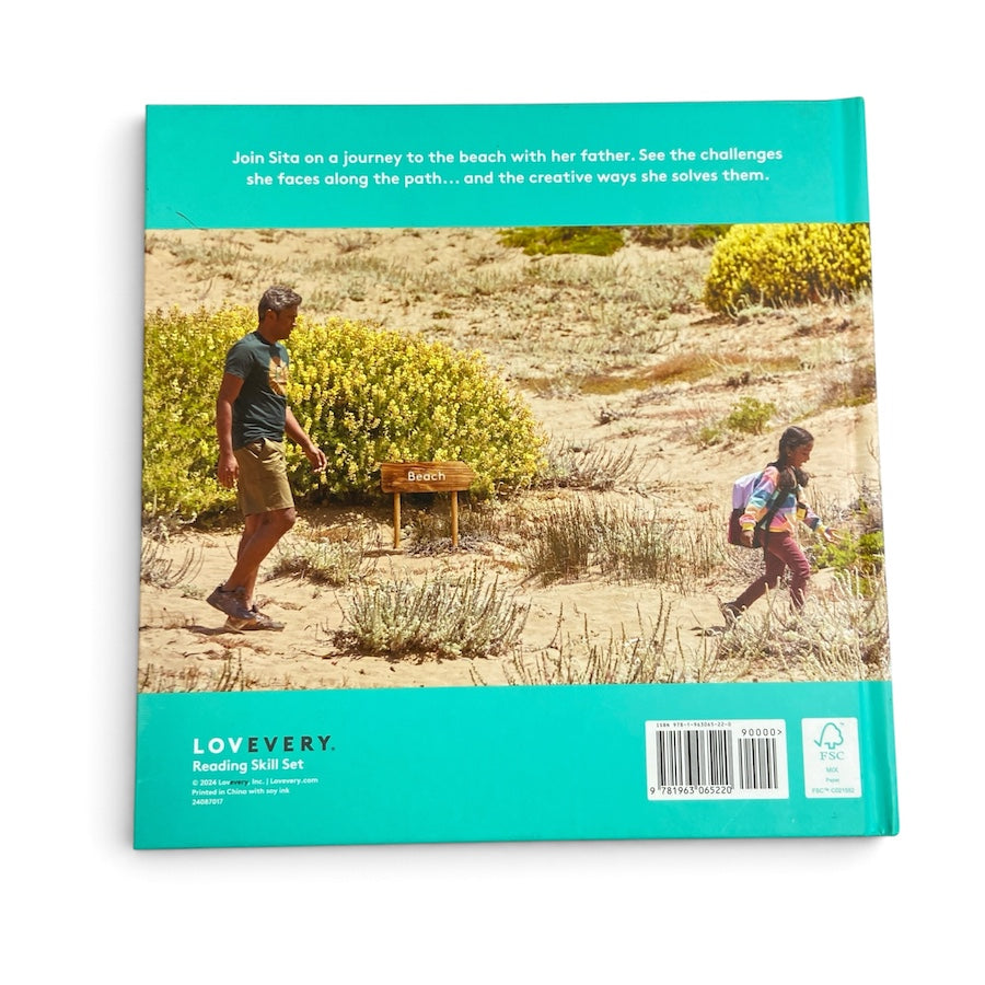 Lovevery Sita's Hike to the Beach Hardcover Book