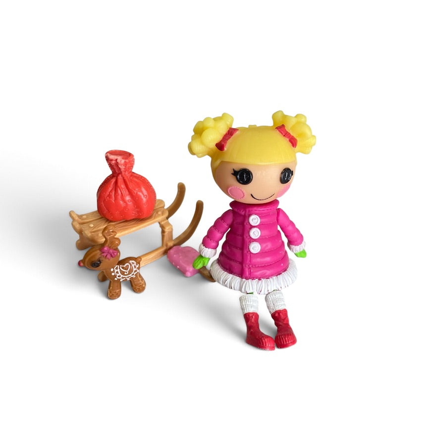 Lalaloopsy Holly Sleighbells 3" Mini Doll Set