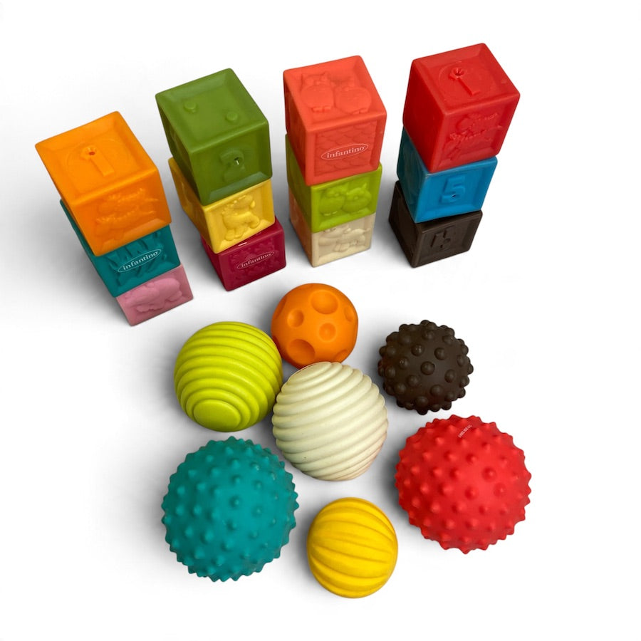 Infantino Ball and Block Bundle