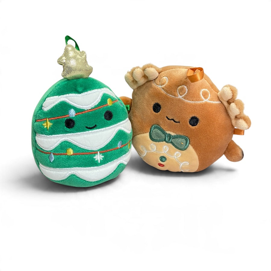 Squishmallows Holiday Ornament Plush Bundle
