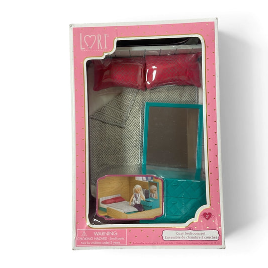 Lori Cozy Bedroom Set for 6" dolls
