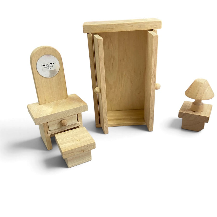 PlanToys Dollhouse Furniture Bundle