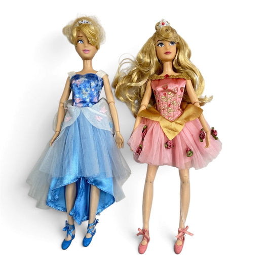 Disney Ballet Princess Bundle Aurora and Cinderella