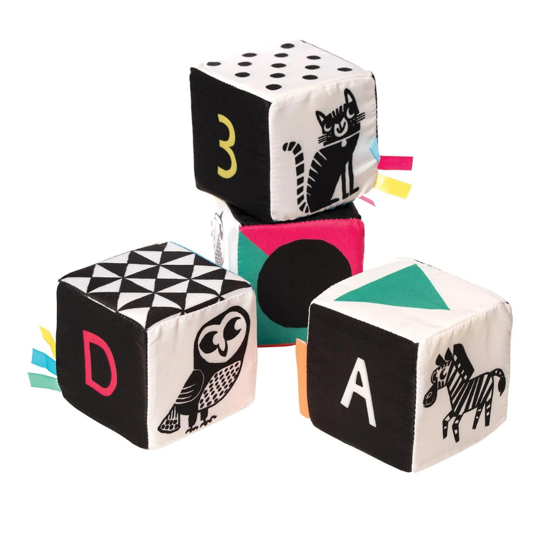 Manhattan Toys Soft Wimmer Ferguson Cubes at EasyTot