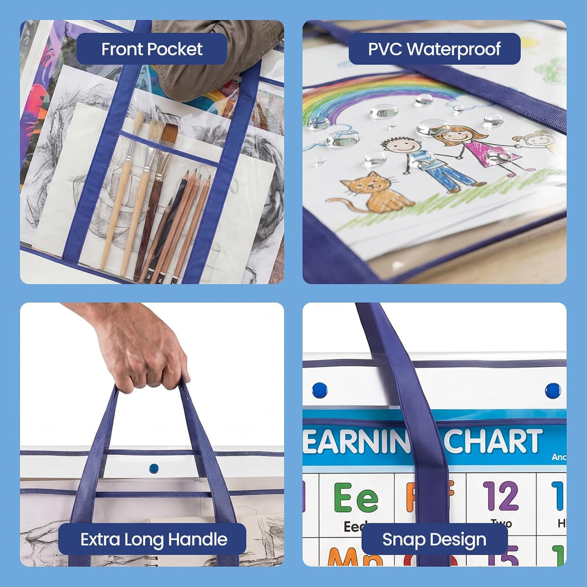 Large Poster Storage Bags
