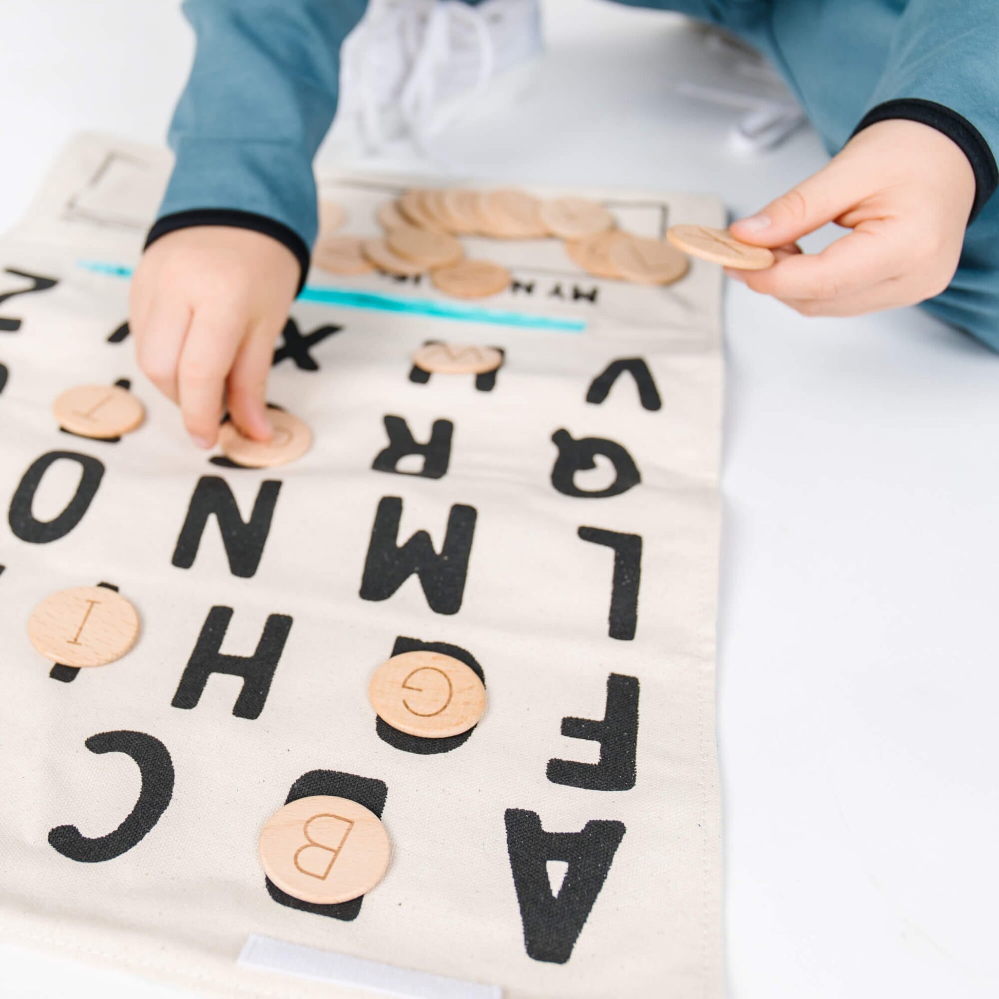 So Handmade Shop - ABC Play Mat – Educational & Portable Alphabet Play for Kids