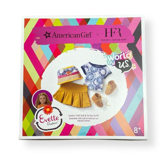 American Girl Evette's Chill Twill and Tie Dye Outfit Toys 