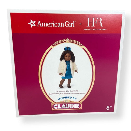 American Girl HFR Jazzy Flapper & Fur Coat Outfit Dolls 