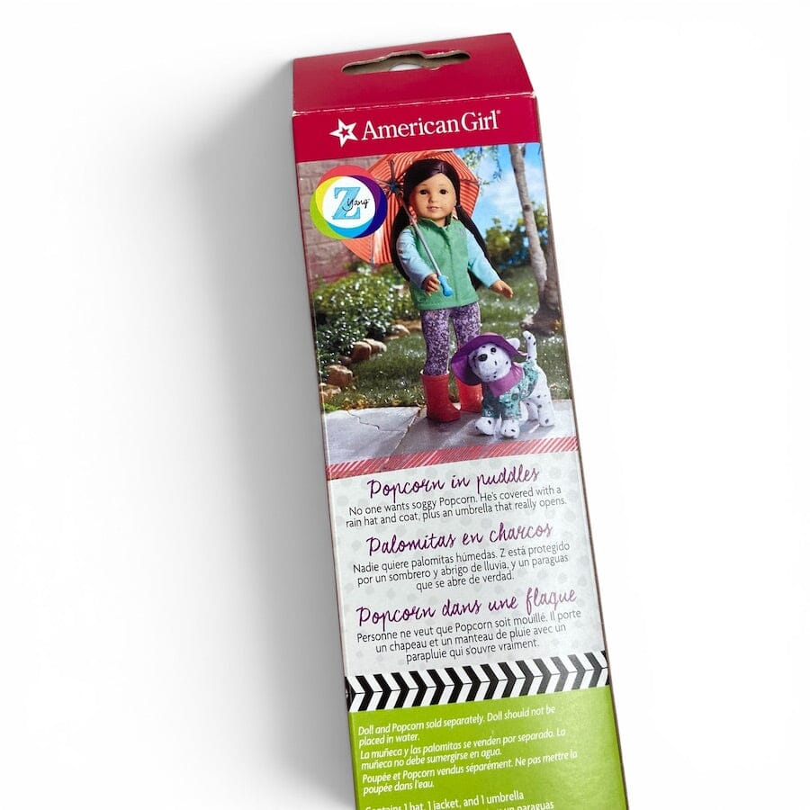 American Girl Popcorn's Rainy Day Outfit Toys 