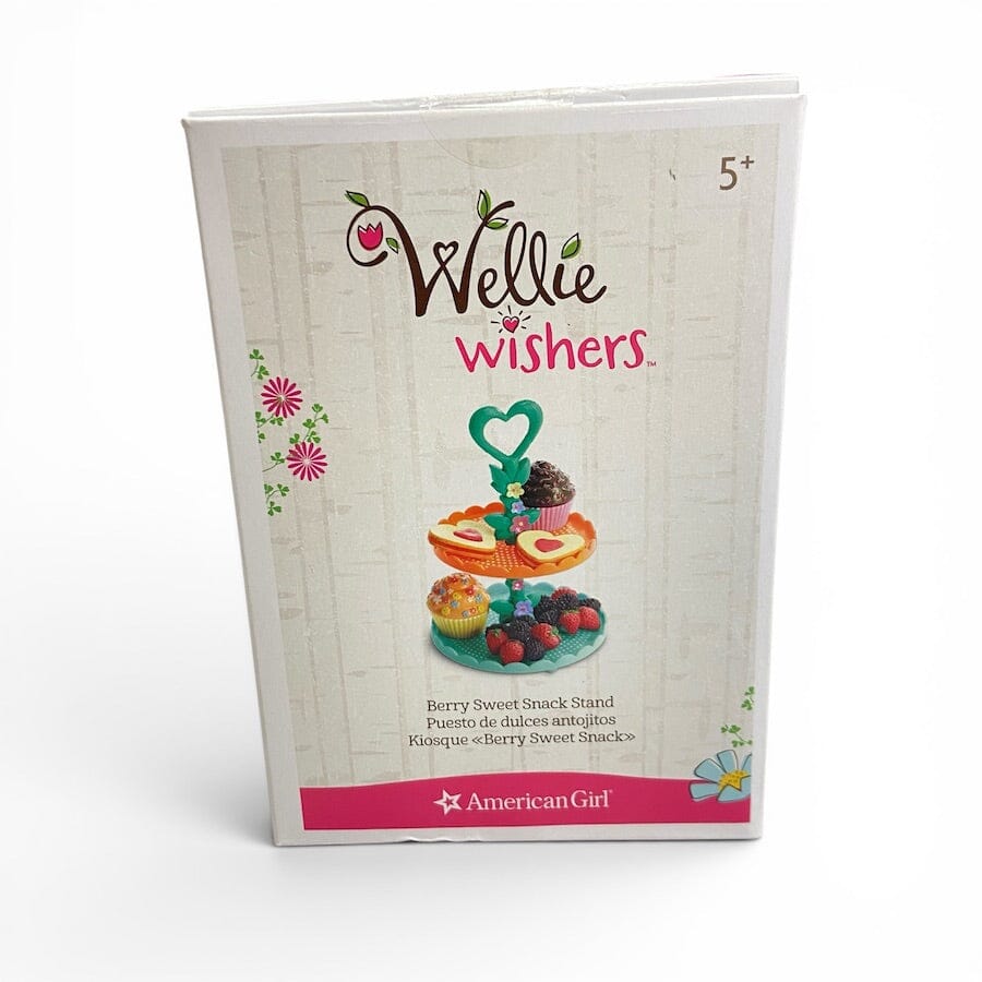 American Girl Wellie Wishers Berry Sweet Snack Stand Toys 