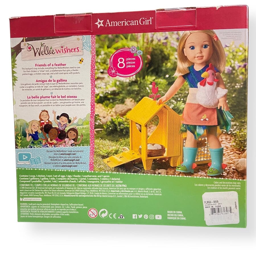 American Girl - American Girl Wellie Wishers Chicken & Coop Playset