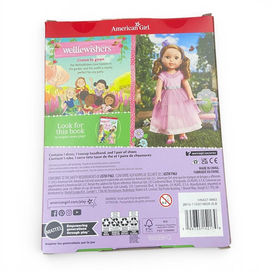 American Girl Welliewishers Ready To Be Royal Outfit Toys 