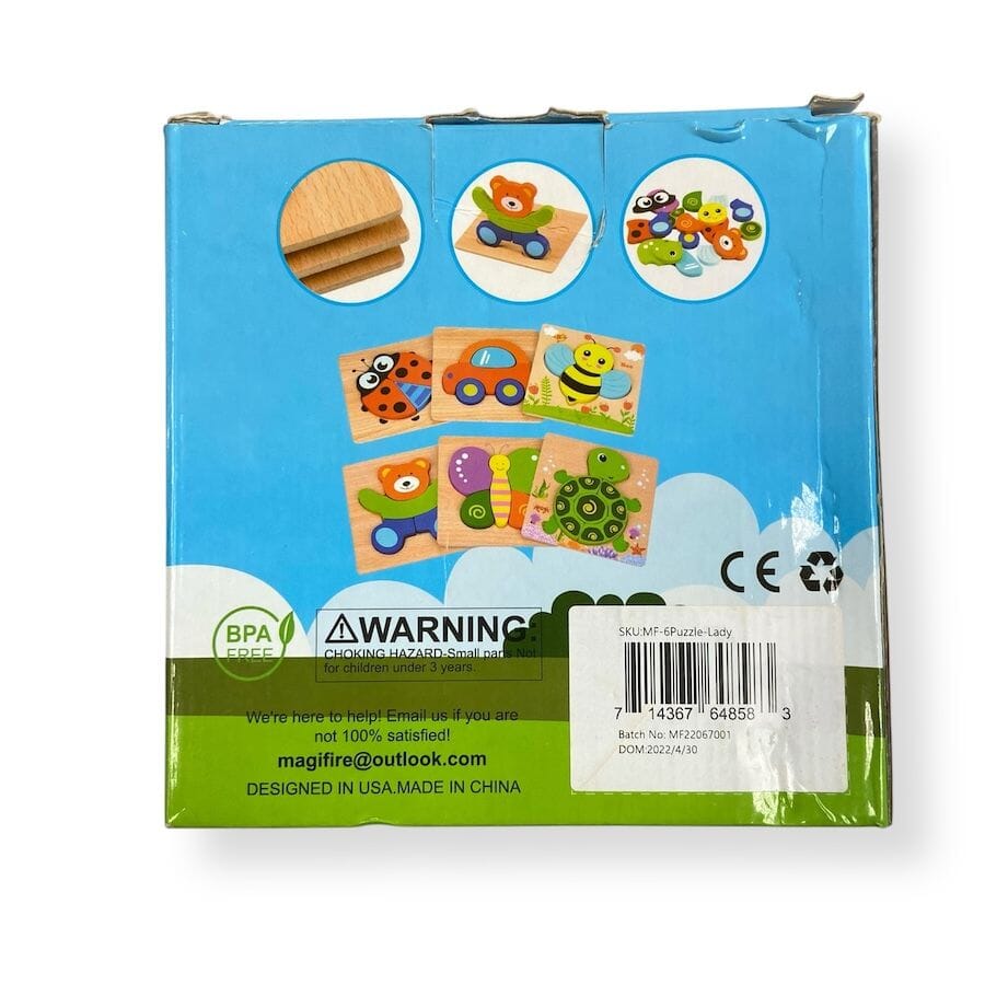 Magifire - Animal World Wooden Puzzles