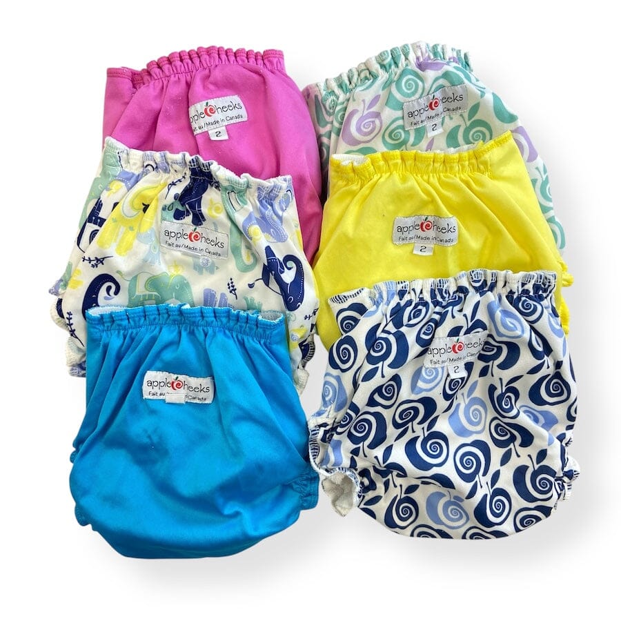 Apple Cheeks - AppleCheeks Envelope Diaper Cover Set - Size 2