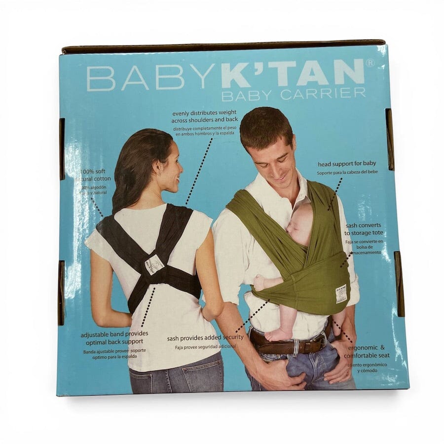 Baby K'Tan Carrier - Black - Size XS Clearance 