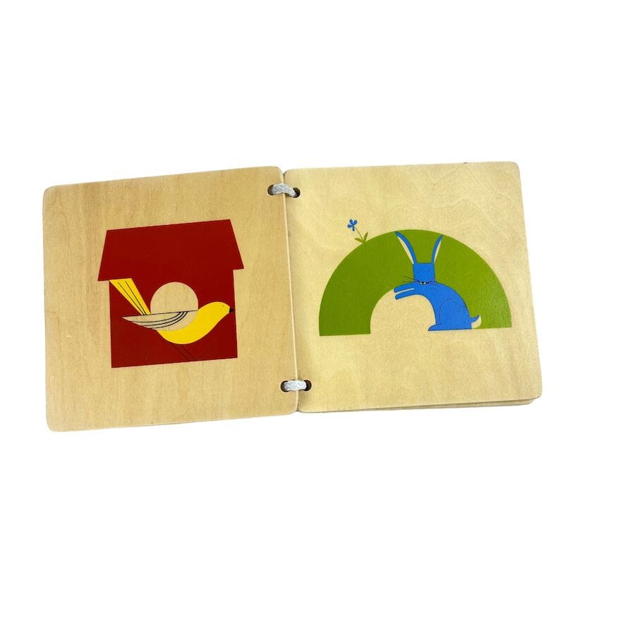 Baby Toy Bundle with Wooden Book Toys 