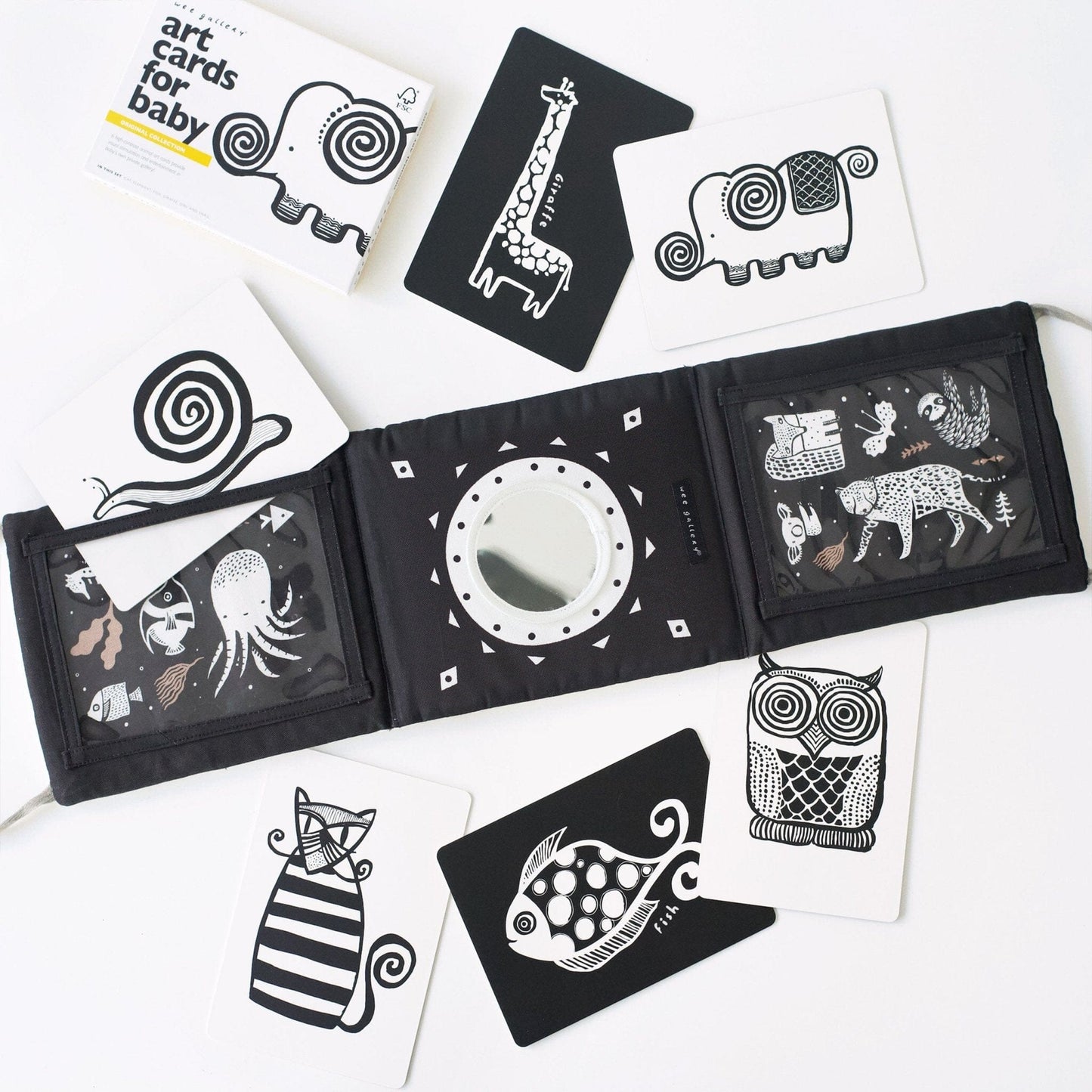Baby Tummy Time Gallery with Mirror Bundle Gift Sets Original 