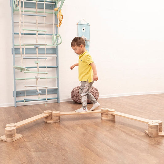 Balance Beam for Kids Balance Board Zig-zag 