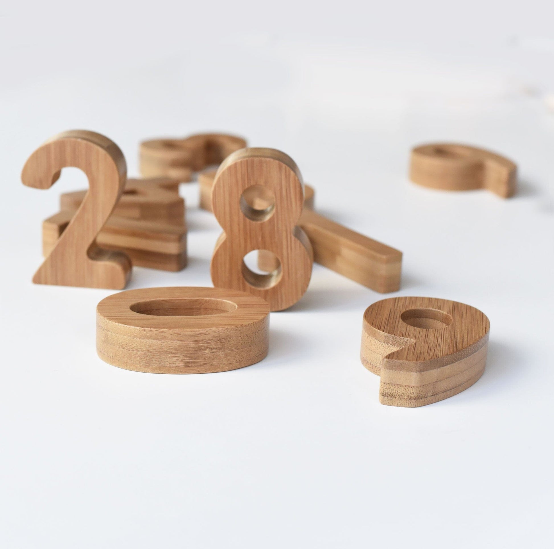 Bamboo Numbers Wooden Toys 