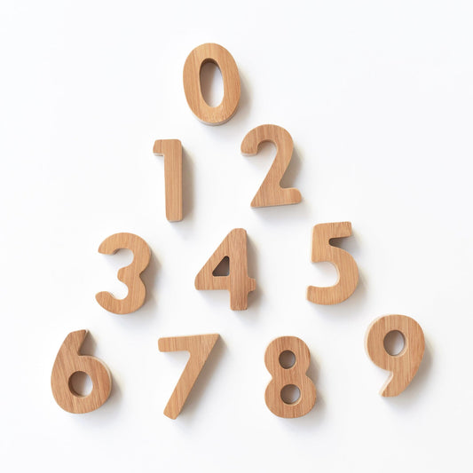 Bamboo Numbers Wooden Toys 