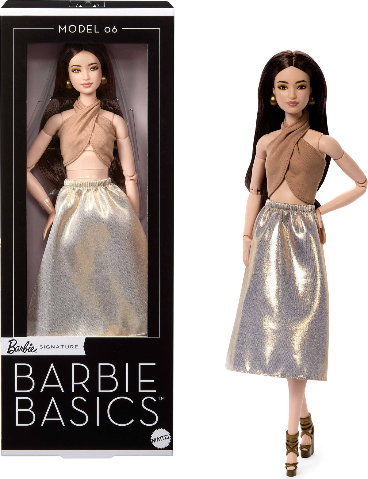 Barbie Basics You Create Neutral Kit Model 06 Doll JJX25