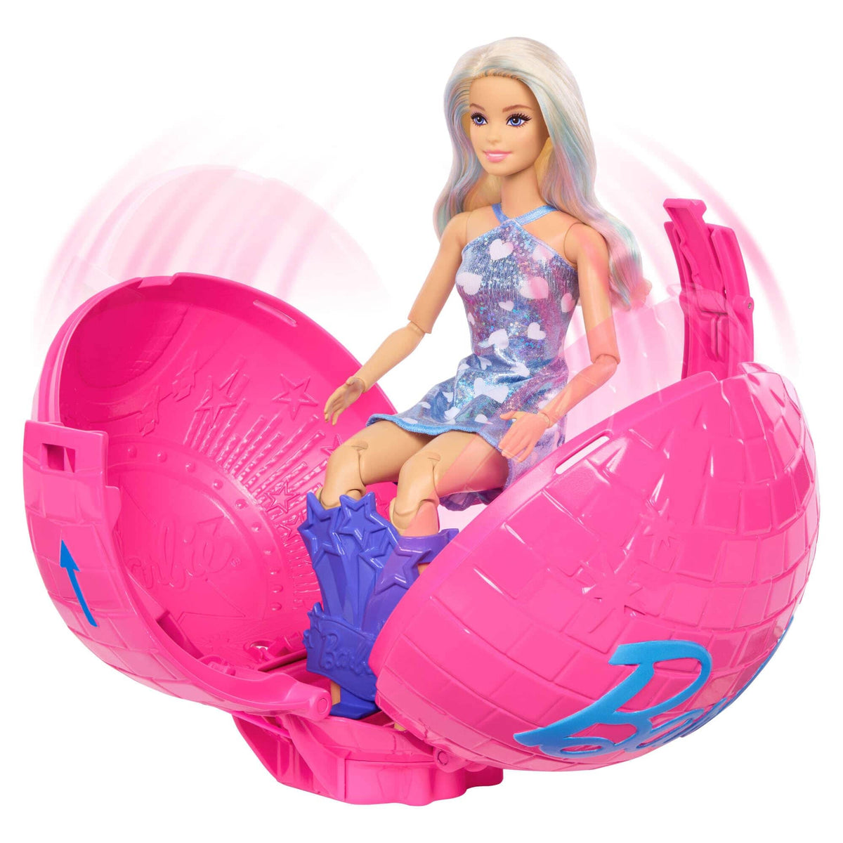 Barbie Team Roll and Reveal Pop Star Doll JMK19