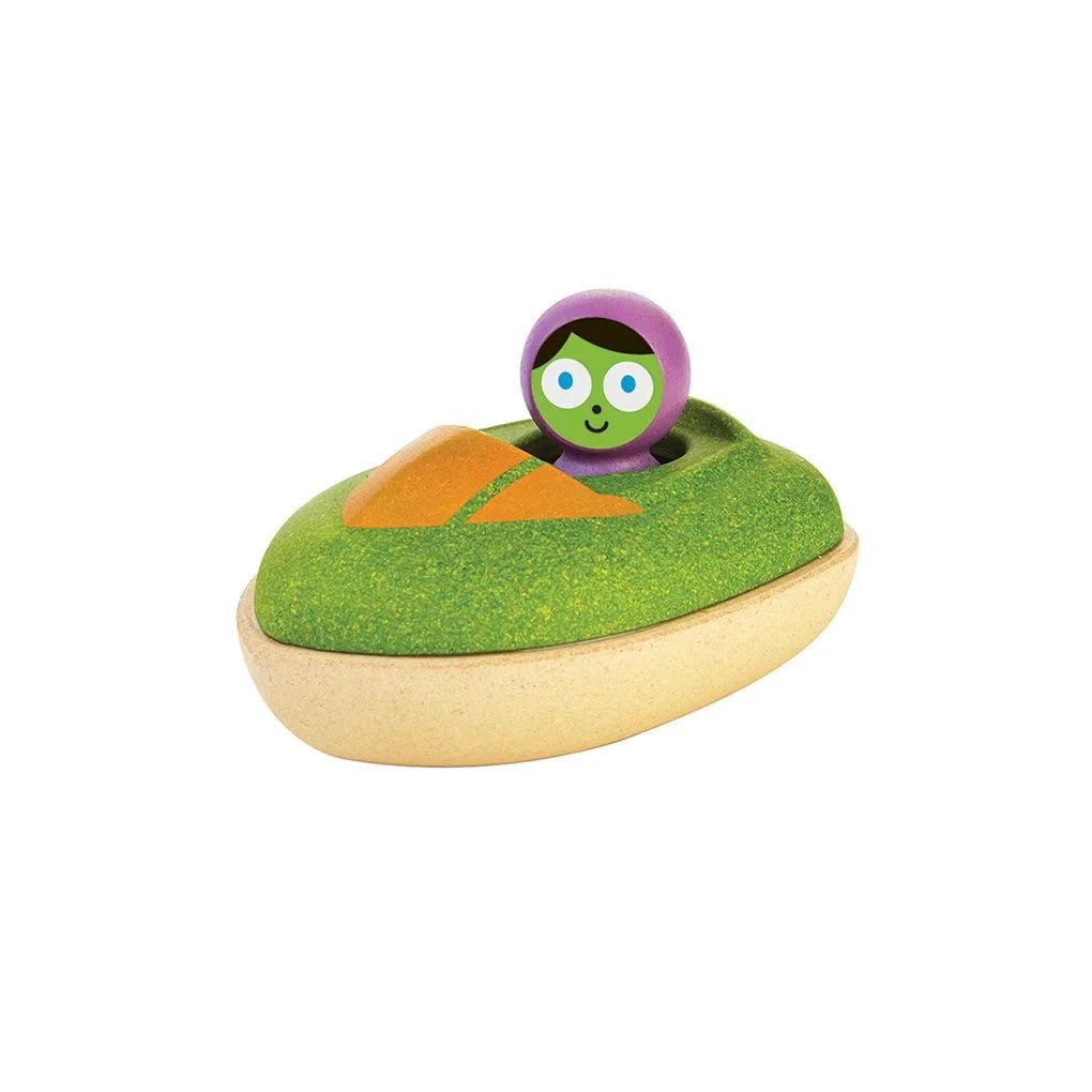 PlanToys - Bathtub Explorers: Speed Boat - PBS Kids Edition